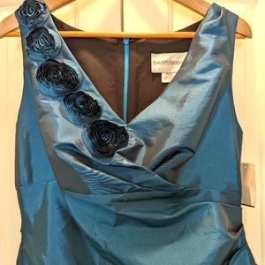 NWT David's Bridal formal midi dress 10 bridesmaid